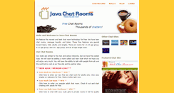 Desktop Screenshot of javachatrooms.com